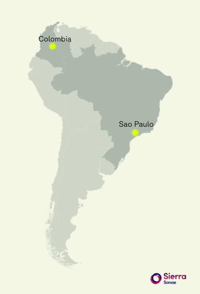 Sonae Sierra's presence in South America